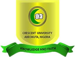 Crescent University Abeokuta Part-Time Degree Admission Form 2025/2026