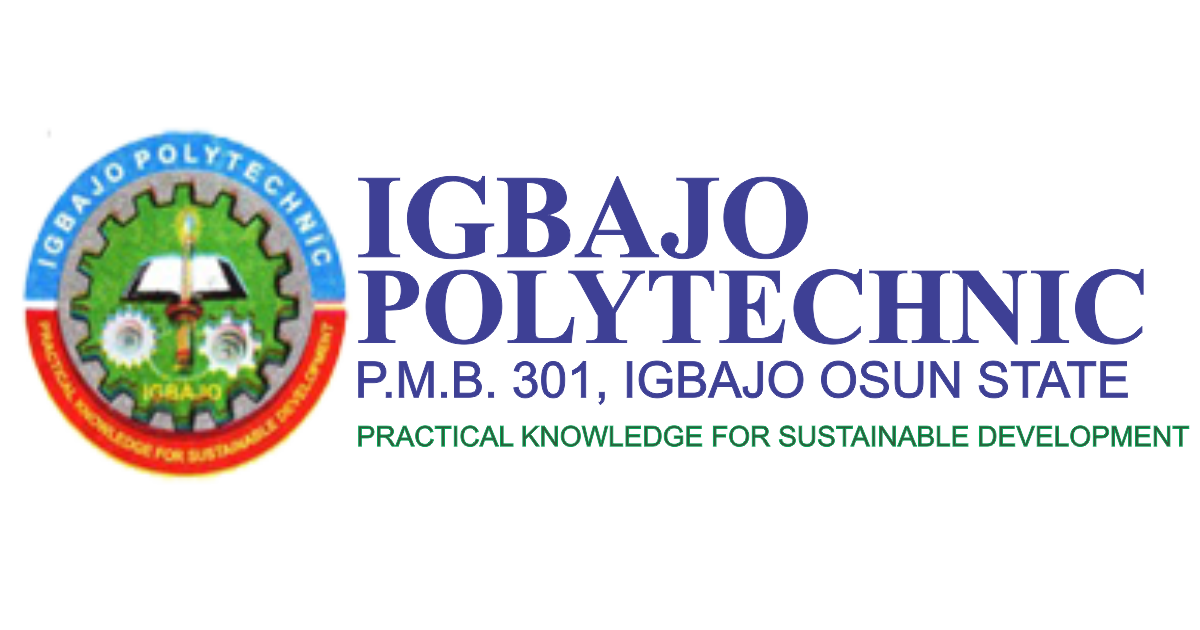 Igbajo Polytechnic ND/HND 2024 admission