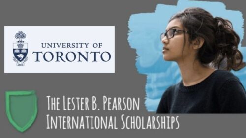 Lester B. Pearson International Scholarships at University of Toronto 2024/2025