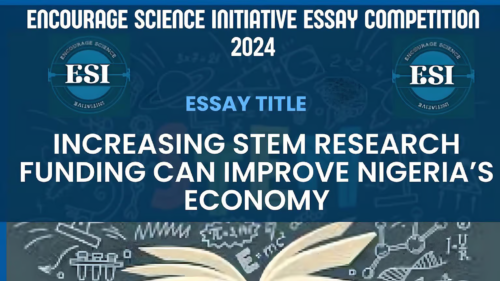 Encourage Science Initiative Essay Competition 2024