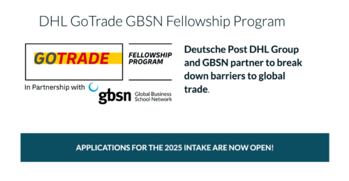 DHL GoTrade GBSN Fellowship Program 2025