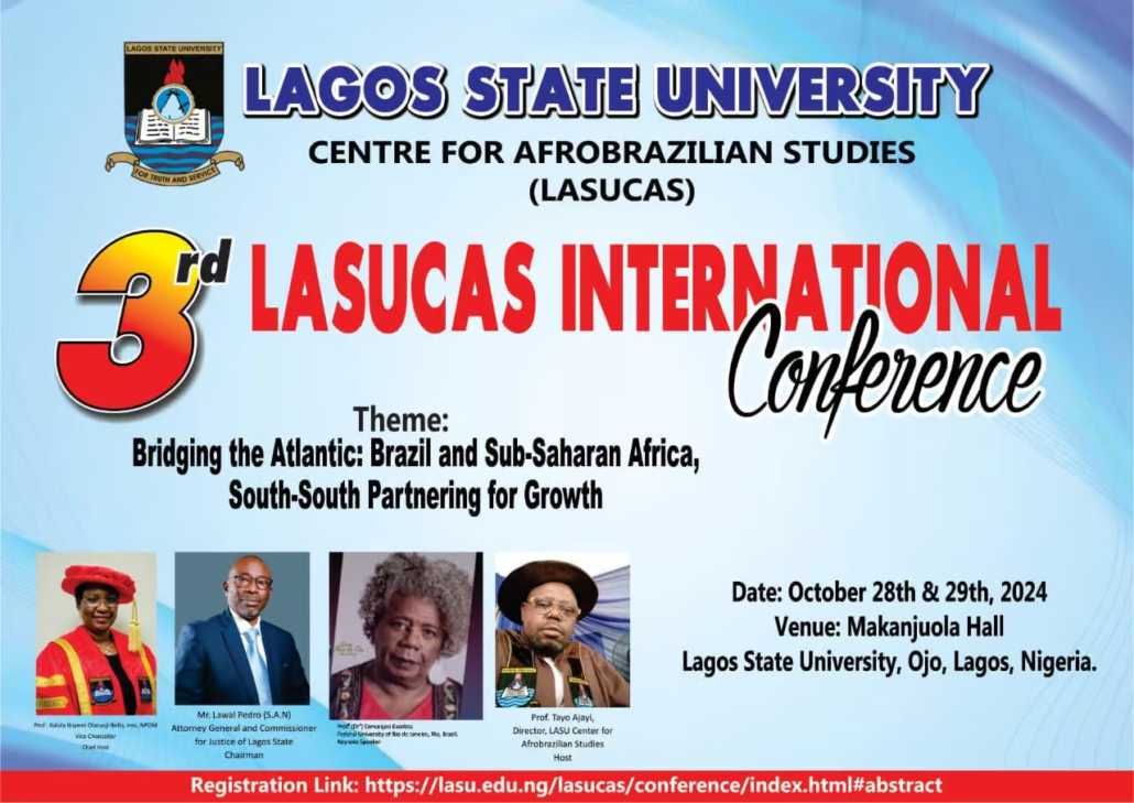 LASUCAS 3rd International Conference – Exploring Brazil and Africa Relations October 2024