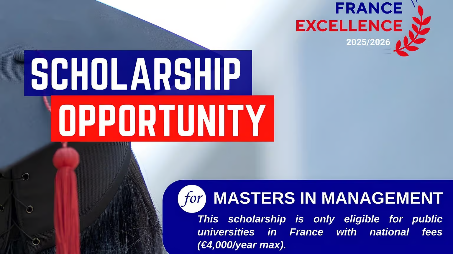 Embassy of France in Nigeria Scholarship 2025/2026;