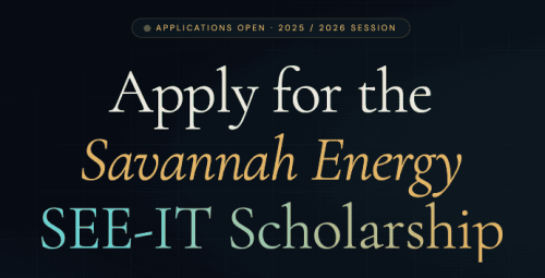 Savannah Energy SEE-IT Scholarship 2025/2026