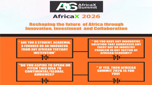 AfricaX Summit 2026: Call for Innovators/ Students and Founders Across Africa