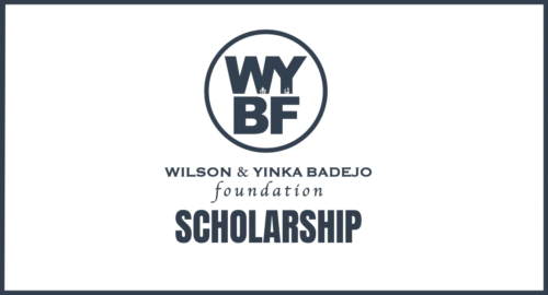 Wilson & Yinka Badejo Foundation Opens 2026 Scholarship Application for Nigerian Students