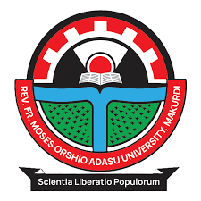 Rev. Fr. Moses Orshio Adasu University Part-Time Admission Forms for 2025/2026 Session
