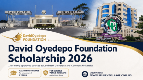 David Oyedepo Foundation Scholarship 2026/2027 Opens for New Courses at Covenant and Landmark Universities