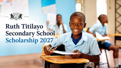 Ruth Titilayo Educational Foundation Secondary School Scholarship 2027