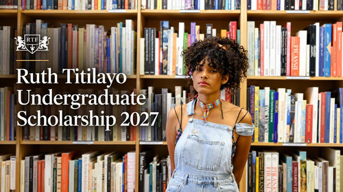 Ruth Titilayo Undergraduate Scholarship 2027